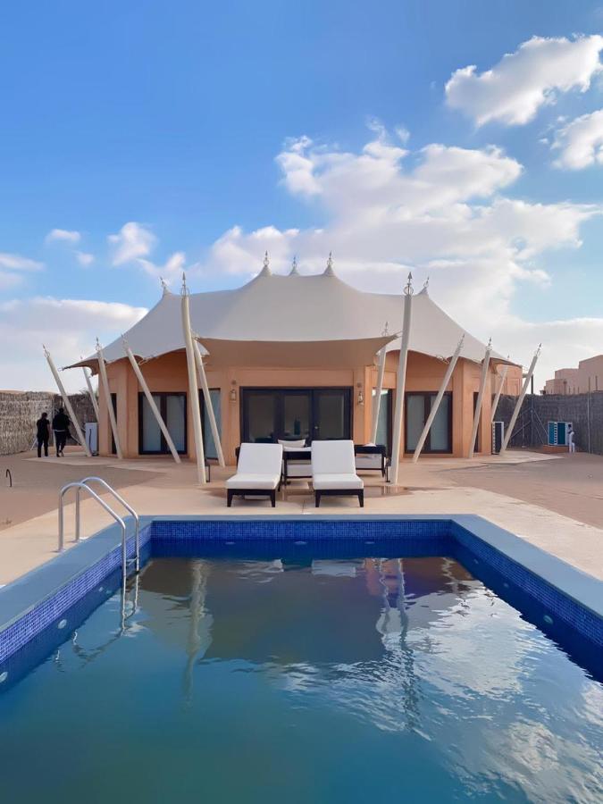 ホテル Al Badayer Retreat By Sharjah Collection Margham エクステリア 写真 A tent at the resort
